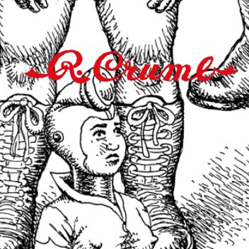 couverture catalogue d'exposition CRUMB De l'underground à la Genèse
