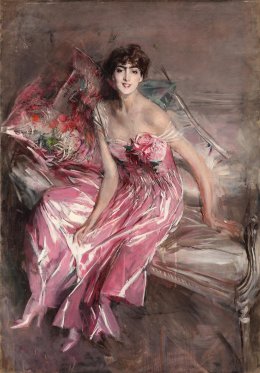 BOLDINI - La Signora in rosa (Ritratto di Olivia de Subercaseaux Concha)