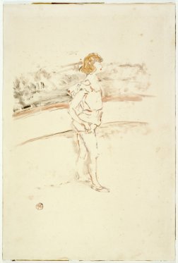 Jeune acrobate dans l'arène, Henri de Toulouse-Lautrec