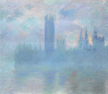 Claude Monet, Le Parlement de Londres, vers 1900-1901