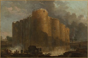 La Bastille, dans les premiers jours de sa démolition, Hubert Robert, 1789 / Musée Carnavalet - Histoire de Paris