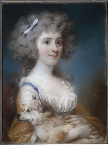 Portrait de Miss Power, plus tard Madame Shea" - John Russel