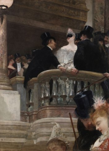 Henri Gervex, Le bal de l'Opéra, 1886 © Musée d'Orsay, Dist. RMN-Grand Palais / Patrice Schmidt
