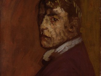 Walter Sickert, Autoportrait, Vers 1896, huile sur toile, Leeds, Leeds City Art Gallery © Leeds Museums and Galleries (Leeds Art Gallery), U.K. / Bridgeman Images