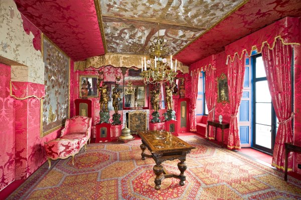 Le Salon Rouge - Maison de Victor Hugo - Guernesey