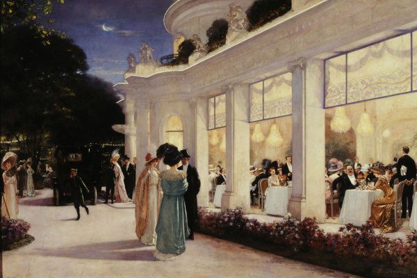 Henri Gervex, Une soirée au Pré-Catelan, 1909 © Paris Musées / musée