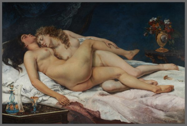 Gustave Courbet, Le Sommeil, 1866