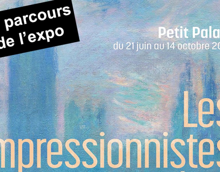 Affiche de l'exposition Les Impressionnistes