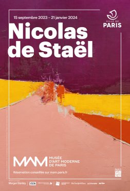 Affiche de l'exposition Nicolas de Staël 