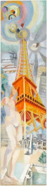 Robert Delaunay, Paris - La Femme et la tour, 1925, Staatsgalerie Stuttgart / Photo