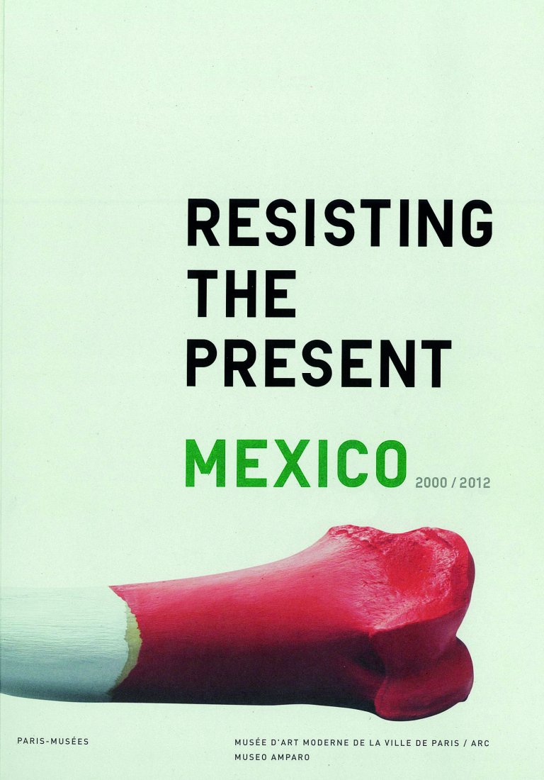 couverture catalogue d'exposition Resisting the Present